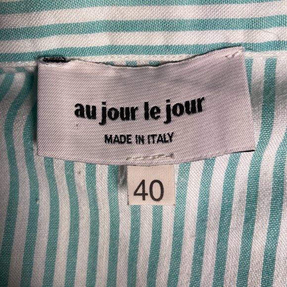 Au Jour Le Jour Striped Button Shirt - Picture 7 of 9